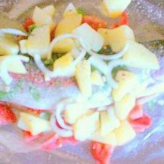 Recept: Forel in papillot met kerstomaatjes en citroen