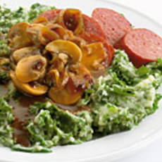 Recept: Boerenkool met champignonjus Recept: Boerenkool met champignonjus