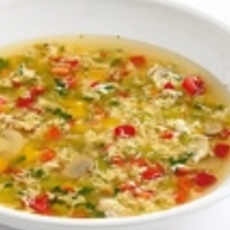 Recept: Bouillon met ei en paprika