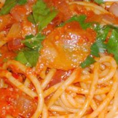 Recept: Bucati all' amatriciana Recept: Bucati all' amatriciana