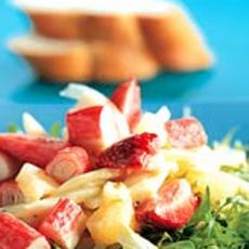 Recept: Frisse salade met surimi