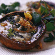 Recept: Gevulde portobello