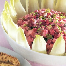 Recept: Haringsalade Recept: Haringsalade