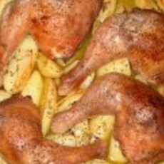 Recept: Kippevleugeltjes met aardappelen en citroenen