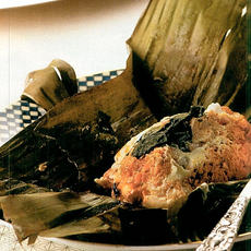 Recept: otak otak (in bananenblad gestoomde vis