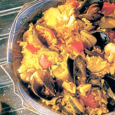 Recept: pilav van vis en mosselen