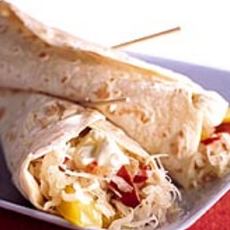 Recept: Wrap met Zuurkool en Mango Recept: Wrap met Zuurkool en Mango
