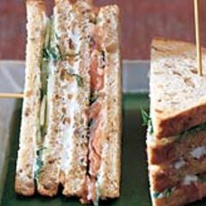 Recept: Zalm-tzatziki clubsandwich