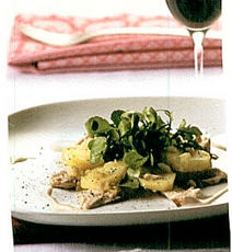 Recept: salade van parelhoenfilet met portdressing