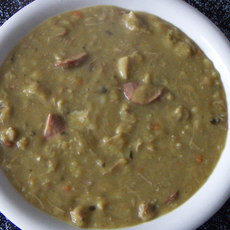 Recept: Snert (Hollandse erwtensoep).