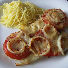 Recept: Kabeljauw met tomaat en roomkaas.