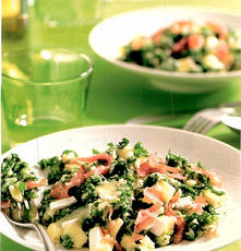 Recept: Boerenkool met brie en ham