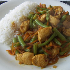 Recept: Kalkoenreepjes uit de wok.