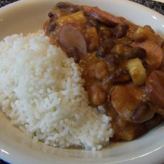 Recept: Bonenschotel à la Louisiana. Recept: Bonenschotel à la Louisiana.