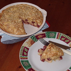 Recept: Kip-kersentaart