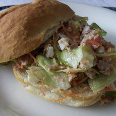 Recept: Broodje tonijn salade.