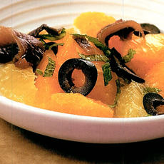 Recept: Sinaasappel-ansjovissalade