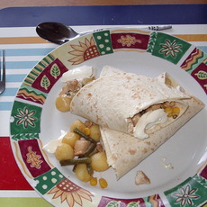 Recept: dieetwrap (geen koemelk en kippeneiwit) Recept: dieetwrap (geen koemelk en kippeneiwit)