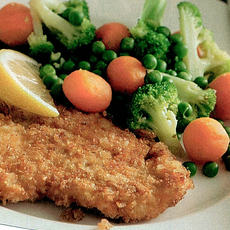 Recept: Krokante scholfilet met stoomgroenten Recept: Krokante scholfilet met stoomgroenten