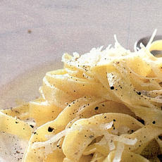 Recept: taglatelle met boter en schapenkaas
