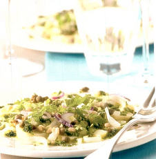 Recept: Carpaccio van rozeval met verse kruiden
