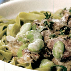 Recept: Pasta met tuinbonen
