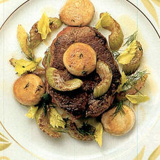 Recept: Runderfilet met paddenstoelen