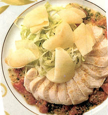 Recept: Salade met kip en appel