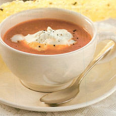 Recept: Soep van rode paprika