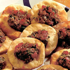 Recept: Minifocaccia's met ham