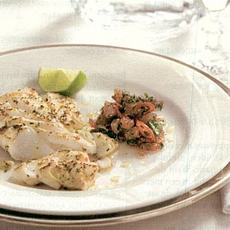 Recept: geroosterde kabeljauw met tomatensalsa Recept: geroosterde kabeljauw met tomatensalsa