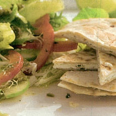 Recept: Salade met quesadilla's