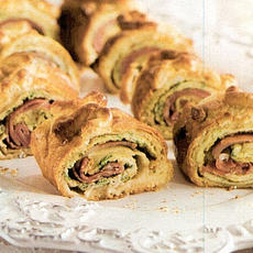 Recept: Strudel met omelet en rauwe ham Recept: Strudel met omelet en rauwe ham