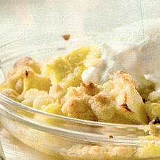 Recept: Ananas appel crumble Recept: Ananas appel crumble