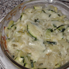 Recept: venkel-courgette met kaas uit de oven