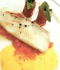 Recept: Scholfilet met parmaham,rucola en saffraansaus