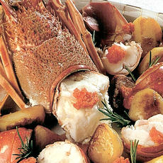Recept: kreeft met gebakken aardappeltjes