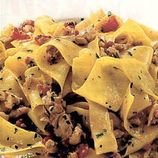 Recept: Verse pappardelle met konijnsaus