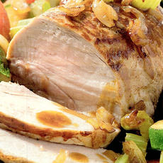 Recept: kalfsfricandeau met lentegroenten