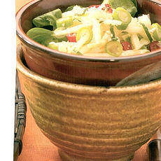 Recept: Salade van bamboescheuten Recept: Salade van bamboescheuten