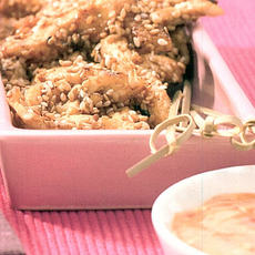 Recept: Kipreepjes in sesam met teriyakisaus