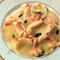 Recept: Corzetti met kerriegamba's