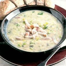 Recept: Witte bonen-preisoep met paling