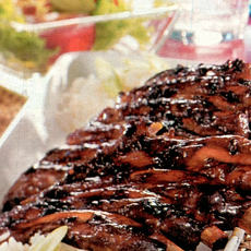 Recept: Gemarineerde pikante ribbetjes met rijst