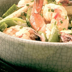 Recept: Curry van garnalen en komkommer
