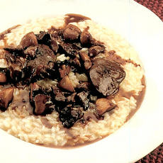 Recept: Risotto met kippenlevertjes Recept: Risotto met kippenlevertjes