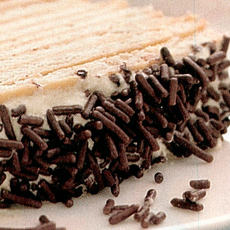 Recept: Mocca biscuitcake Recept: Mocca biscuitcake