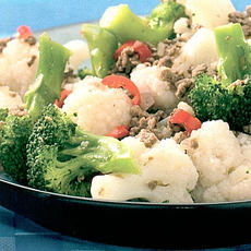Recept: Broccoli en bloemkool met quorn Recept: Broccoli en bloemkool met quorn