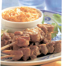 Recept: Lamsvlees met sat�saus