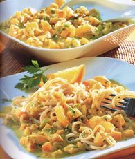 Recept: Kerriesaus met kip